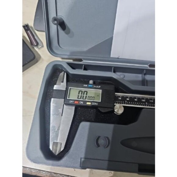 Electronic Digital Caliper Measuring Tool, 0-6 Inches Stainless Steel - Picture 1 of 2